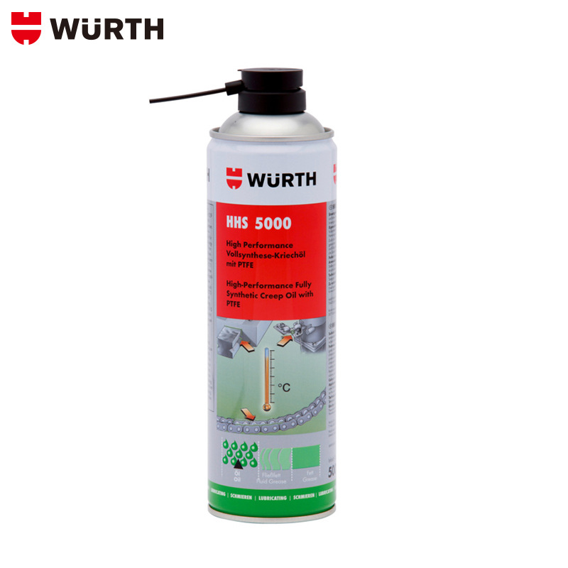 wurth/伍尔特HHS 5000 粘性润滑剂 渗透润滑油-500ML